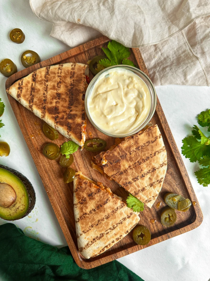 Rychlá quesadilla s kuřecím masem