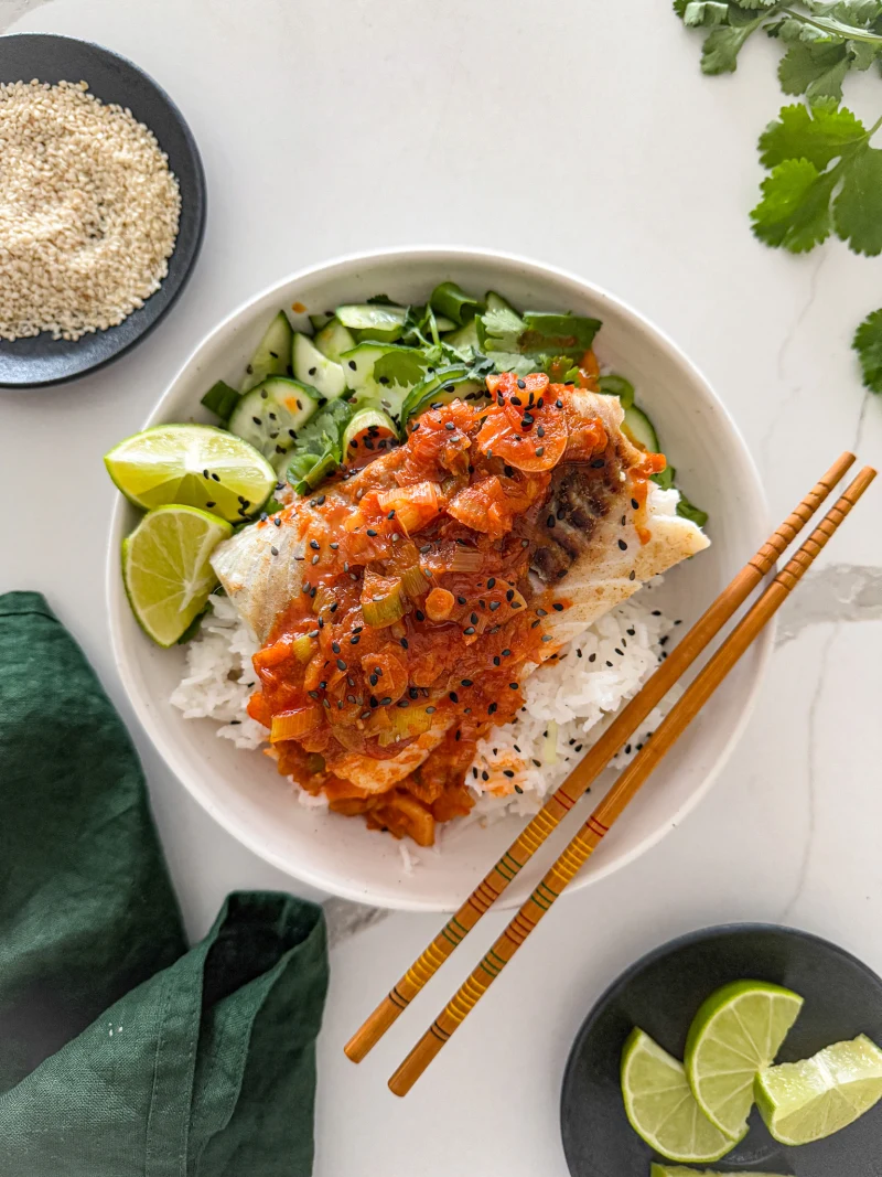 Gochujang treska