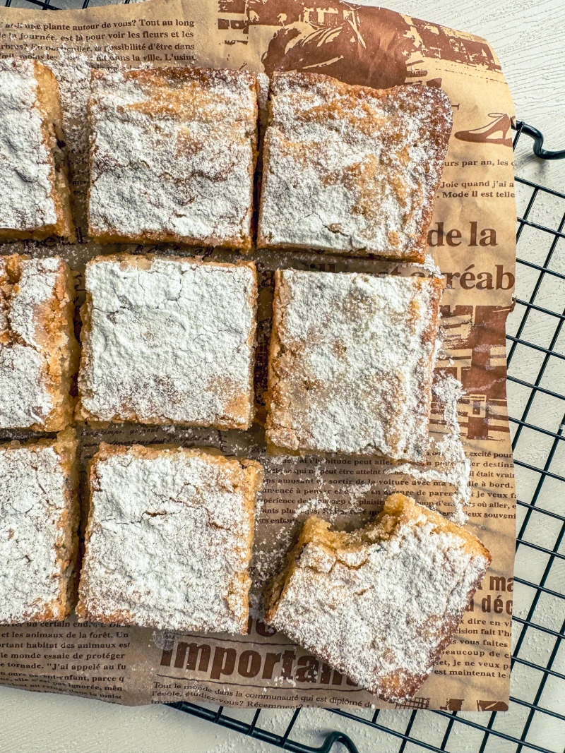 Brownies z bílé čokolády