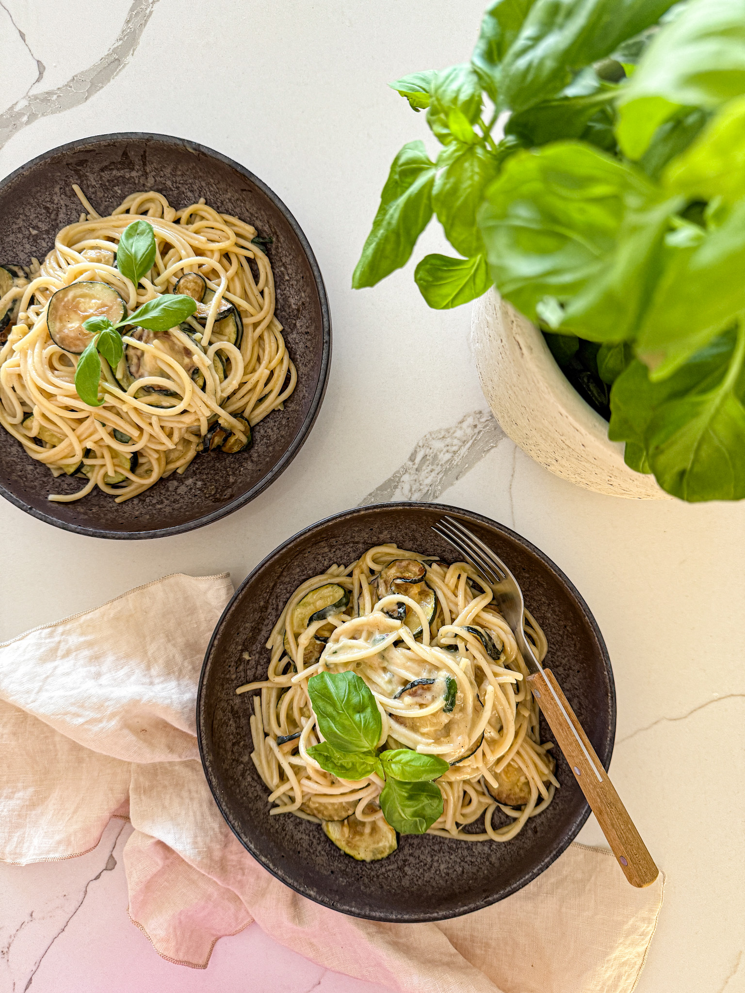 Těstoviny alla Nerano